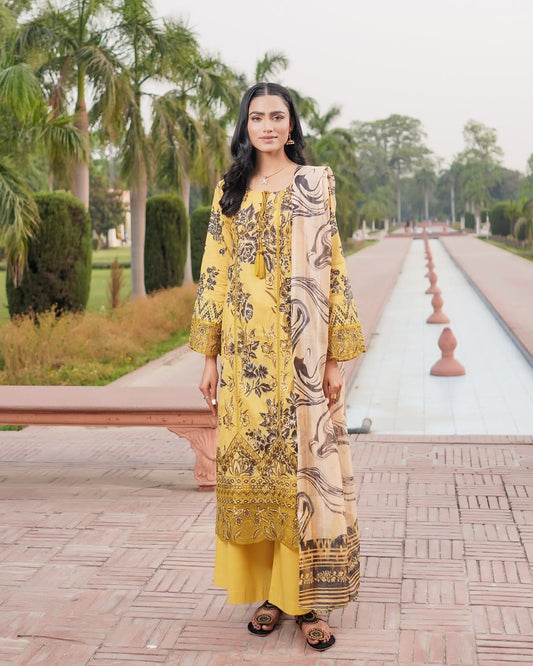 Munira Designers - Mustard & Black