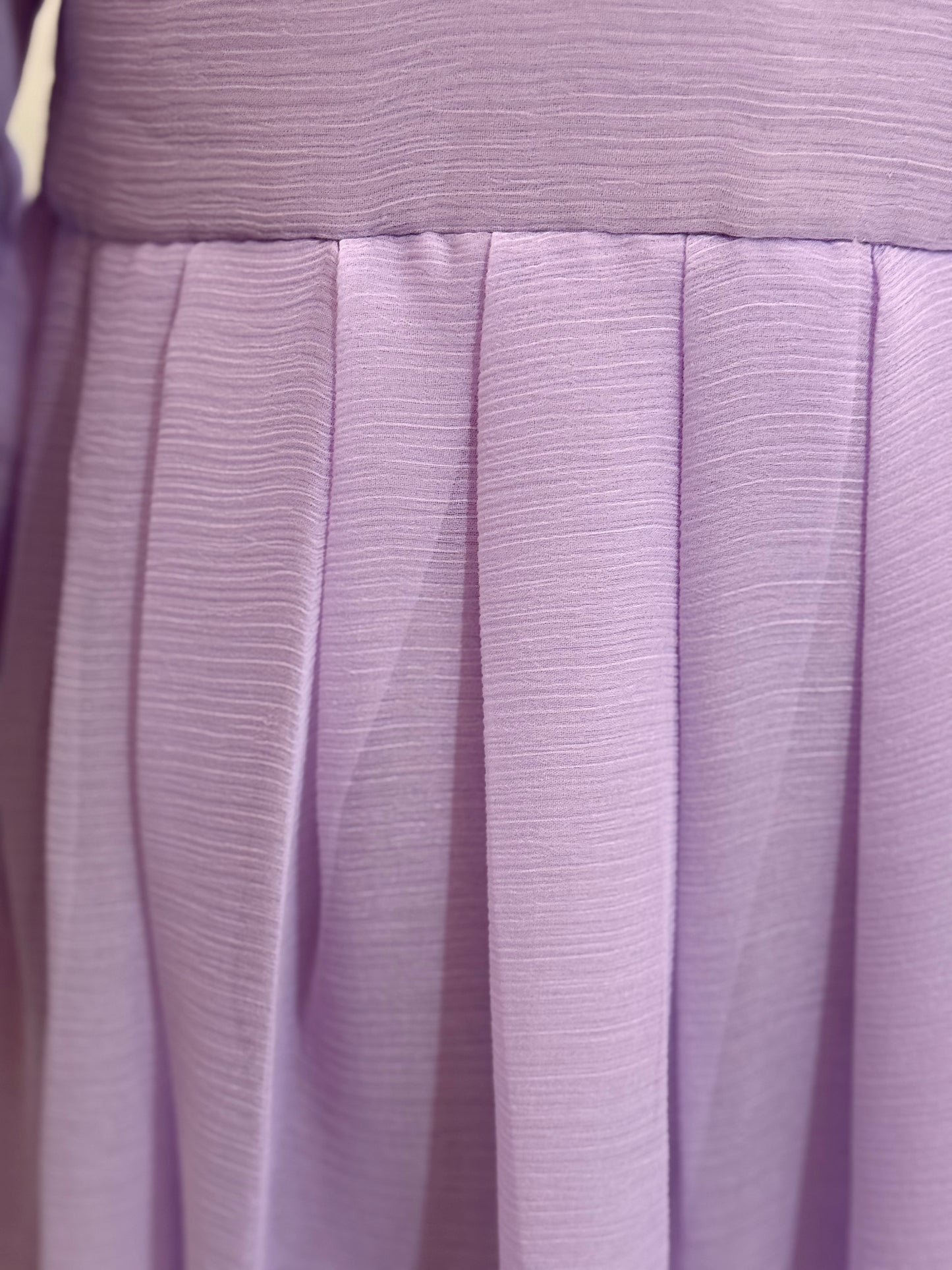 Lilac Chiffon Frock