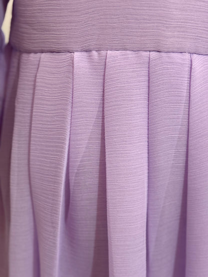 Lilac Chiffon Frock