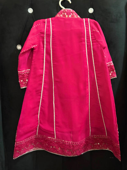 Fresh Pink Silver Work