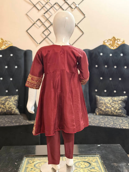 Maroon Silk Cotton