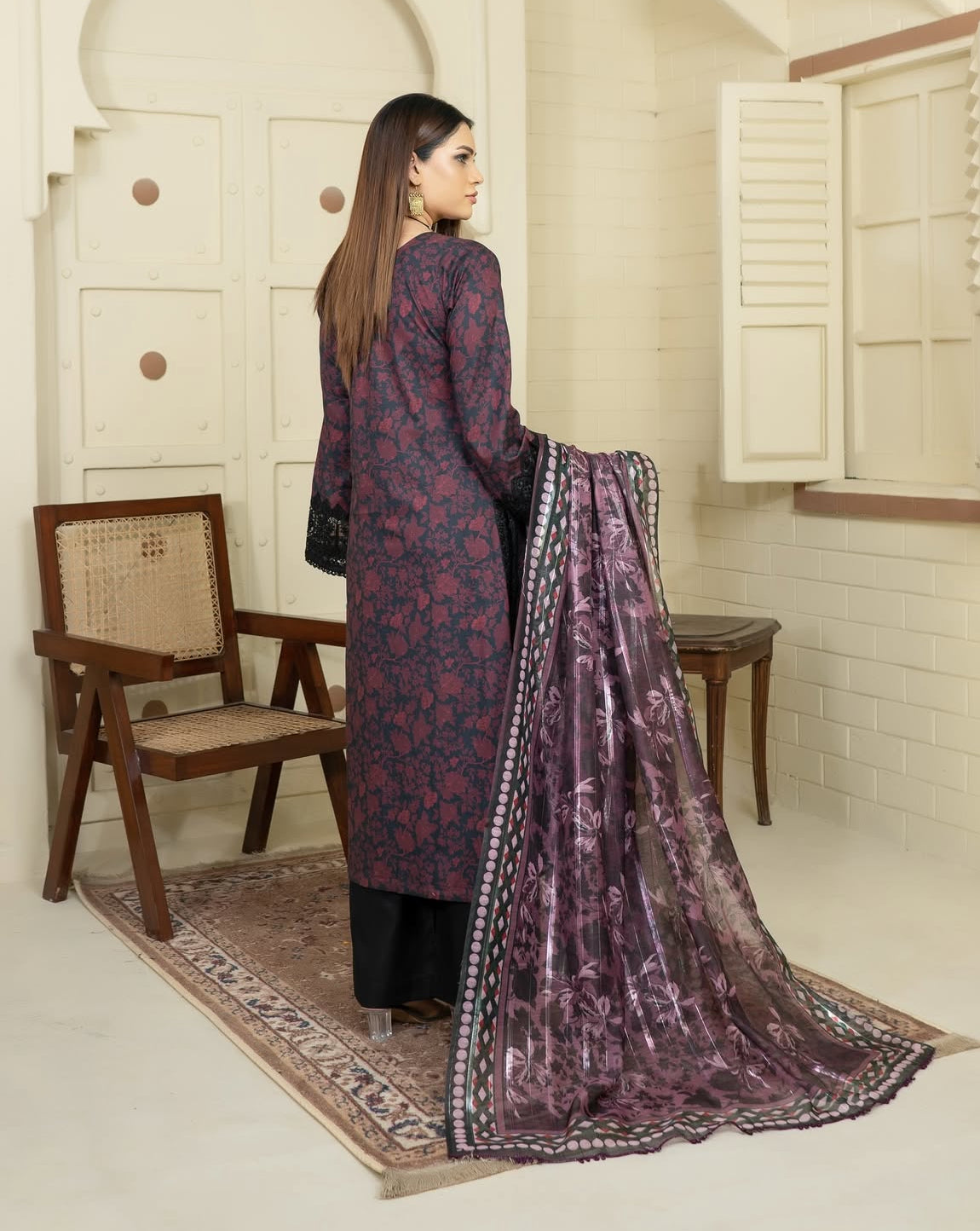 Munira Designers - Maroon