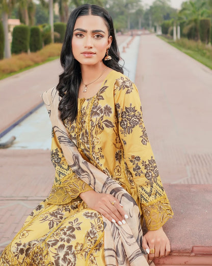 Munira Designers - Mustard & Black