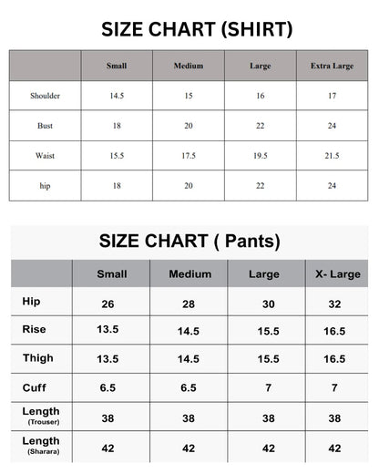 Khuda Baksh - Blue with full Gotti Work