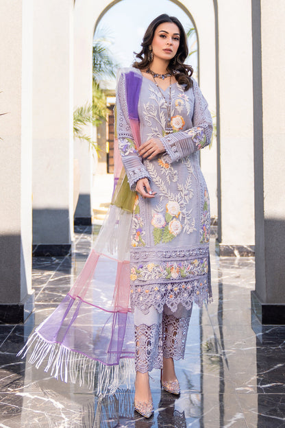 Khuda Baksh - Grey with Thread work